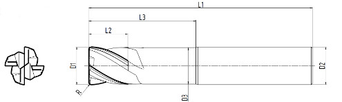 Toroidné frézy – Obrázok 2